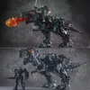 Wei Jiang's Deformation Toy, Wire Rope Machine, Dinosaur Model, Tyrannosaurus Rex Alloy Version, is Given as A Knight Pillar Model