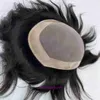 メンズウィッグコリアンクラフトモノ3＃ネットナチュラル通気性修理髪の毛