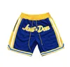 Stephen Curry zszyty po prostu Don Basketball Shorts