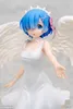 Anime Manga Rem Ram A Zero Start Life in Another World Sexy Devil Angel Action Character Series Model Doll ToysL2404