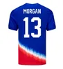 2024 USA voetbaltruien COPA AMERIKA USWNT KIDS KIT 24/25 Player Versie Home Away Football Shirts Pulisic Smith Morgan Balogun Musah McKennie Adams Men