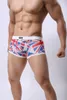 Onderbroek mannen uk vlag lage taille ondergoed sexy boksers dunne ademende boksers shorts trunks man slipje