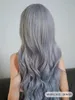 Femelle Fake Hair Influenceur de tous les jours Casual Wave Hair Fashion Halloween Color-Changement Wig