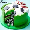 Moulds Football Clouds Shape Mold Cookie Cutter Kitchen Dessert Pastry Cake Mould Cake Fondant Decorating Tools Baking Accessories