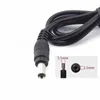 1 metro de 1 metro fêmea de cabo de alimentação feminina Extensão 5V 2A Adaptador de cabo de alimentação 5.5/2,1mm Conector para câmera de segurança CCTV