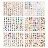 Tattoo Transfer 10Pcs Fake Tattoo Stickers Cartoon Temporary Tattoos Kids Arms DIY Body Art Cartoon Collection Mermaid Cute Unicorn Animals Car 240427