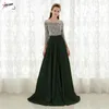 Sukienki swobodne cekina jesienna kobiety elegancka vintage długa koronkowa sukienka seksowna koralika a-line imprezę maxi vestidos de festa kobieta