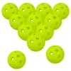 Balles de punaises de pickleball intérieure de tennis balles paddle 26 trous de pickleball sport entraîne d'entraînement en plastique Pickleball Air Flow Boules