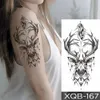 Tattoo Transfer Waterproof Temporary Tattoo Stickers Dragon Lion Tiger Dream Catcher Tatto Panda Wolf Body Art Arm Fake Sleeve Tattoos Women Men 240427