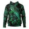 Sweatshirts Erkek Hoodies Sweatshirts 3D Baskılı Chuk Durum Arması Polinezya Dövmesi Lapu Sun Tribal Hoodie Erkek Moda Hoodie Zipper 240425