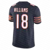 Walter Payton Keenan Allen Rome Odunze Maglie da calcio 18 Caleb Williams 2 DJ Moore Cole Kmet Travis Homer Brian Urlacher Jaylon Johnson D'Andre Swift Jaquan Brisker