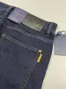 Designer Heren Casual potlood Zwarte jeans