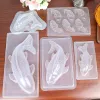 Moulds 1pc Fish Mold 3D Koi Fish Shape Plastic Cake Chocolate Jelly Mould DIY Soap Handmade Sugarcraft Mold Baking Molds