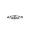 Sier Ring S925 Mosang Diamond 5-star Seven Star Row Diamond Female Ring Seiko Mosang Stone