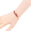 Bracelets de charme bracelet à ailes en émail rouge simple pour les femmes INCLAPE INCIPE GOLA COULEUR LIEN LIEN BIELLIR de marque