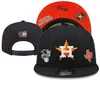 American Baseball Braves Snapback Los Angeles Hats New York Chicago La Ny Pittsburgh Designer di lusso San Diego Boston Casquette Sports Oakland Caps regolabile A2