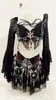Vêtements gothiques Y2K Vêtements Cross Tops Shirt Gothic Punk Shirt Y2K T-shirt Harajuku Fashion Y2k Top E Girl Vêtements Sexy Top 240416