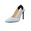 Chaussures habillées 2024 printemps et automne petite taille 33 34 Slingbacks Banquet féminin talons hauts plus 44 45 46