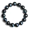Béle de perles de tigre Royal Blue 5A Men de haute qualité 6/8/10 / 12 mm Bracelet en pierre naturelle