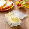 Plates 1pcs Butter Dish With Cover Fresh-keeping Box Cutter Slicer Countertop Case For Refrigerator Storage Home