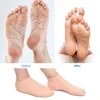 1 par de pies o cuidado de la mano calcetines de silicona guantes antihidrates sequedad del pie piel hidratante cuidado proteger exfoliando el spa para el hogar