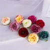 13Colors 5,5 cm Belle petite fleur artificielle de rose pivoine pour le bouquet de mariée bricolage décoration de mariage décoration intérieure fournit des accessoires