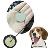 Dog Tag DHL Gratis Cat ID Aangepaste Gravure Gepersonaliseerde Kraag Pet Charm Naam Pendant Ketting Puppy Accessoire