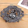 Candle Holders Heavy Duty Cast Iron Tealight Dish Food Warmer Wax Teapot Heater Warming Heating Tray 1 Piece Stand Holder Round Shape