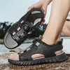 Sapatos casuais 2024 Verão ao ar livre praia chinelos masculinos viajam para caminhada de alta qualidade sandálias masculinas sem cola