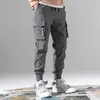 Men's Pants Mens Thin Fashion Casual Jogging Pants 2020 Street Clothing Commercial Pants Mens Multi Pocket Trousers Fitness Gym Sports Pants Mens Sports PantsL2405
