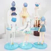 Anime Manga Re Zero Ram Rem Emilia Echidna en Zero Q Doll PVC Model Toy Different WorldSL2404