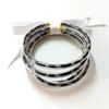 Bangle All Weather A Set Bangles Stack Silicone Plastic Beads Jelly Bracelet For Women Bowknot Friendship Glitter4284280