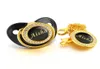 Pacificadores personalizados cualquier nombre Gold Bling Pacifier con cadena clip BPA Dummy 7 Colores disponibles Baby Shower Perfect Gift8734791