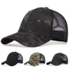 Softball Unisexe Couleur solide Plaid Fabric Baseball Net Caps Spring and Summer Outdoor Ajustement chapeaux décontractés