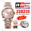 228238 DayDate VR3255 Automatic Mens Watch ARF V2 40 Rose Gold Sundust Римский цифер