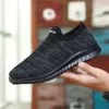 Männer Womens Wanderschuhe auf Sneakers bequeme gestrickte Maschen -Turnschuhe leichte lässige, atmungsaktive Schuhe Mode