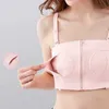 8UVF La maternité intime le soutien-gorge de laits mains libres soutien-gorge de pompage infirmier réglable pour les femmes sous-vêtements allaités D240426