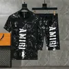 2024 new quality designer Mens Tracksuits Sets Jogger Sweatshirts Sports Jogging Suits man tracksuits Two Piece Set T Shirt Summer Printed Short Sleeve Shorts 2244