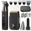 Hair Trimmer MOTA Electric shaver and clipper set with digital display washable electric Q240427