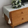 Table Cloth TV Cabinet Cover Nordic Art Long Tea Flag Living Room Dust Oil Resistance