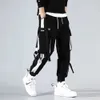 Męskie spodnie nowe styl uliczny Mens Multi Pocket Spodnie podwórko Hip Hop Casual Mens Track Spodnie Modne HARAJUKU MENS PANTSl2404