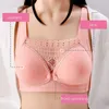 La maternité intime le coton Nouveau soutien-gorge d'allaitement maternité de maternité de maternité pour nourrir les vêtements pour femmes enceintes maternité sous-vêtements de grossesse D240426