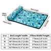Коврик для собак летний охлаждающий подушка сон с подушкой собаки кошки шелковое одеяло Cama perro 240418