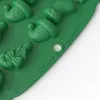 Moldes 2024 Christmas Silicone Chocolate Mold Gingerbread Man Xmas Tree Snowman luvas Gummy Candly Mold Kitchen Party Baking Tool