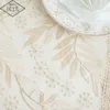 Table Runner Longshow EST 40x130cm poliestere ricamato in oro borgogna organo decorativo floreale