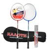 Badminton racket outdoor training competition professional with stable resistance to play men and women singles and doubles set manufacturers direct sales
