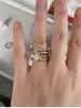 hot sale new designer Halley Gemini Band Rings Spinelli Kilcollin brand New luxury Industrial wind jewelry gold 925 sterling silver multiple ring Mother Day gift