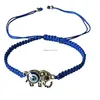 Bangle armbanden Blauwe ogen Lucky Elephant Pendant Devils Eye Bracelet brengt geschenken transporteren voor geliefden en vrienden Drop Deliv Dhe9y