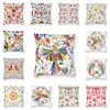 Pillow Mexican Otomi Bird Throw Covers Decoration Salon Modern Animal Embroidery Sofa Outdoor S Square Pillowcase