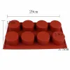 Moulds Cake Mold Soap Mold Round Flexible Silicone Cookie Cake Pastry Baking Round Jelly Pudding Mould Candy Chocolate Mould